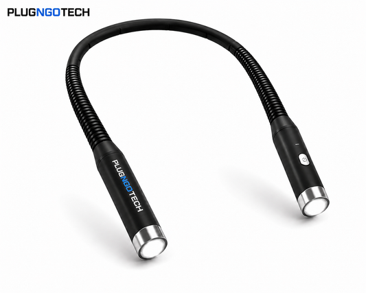 Portable shoulder neck reading light